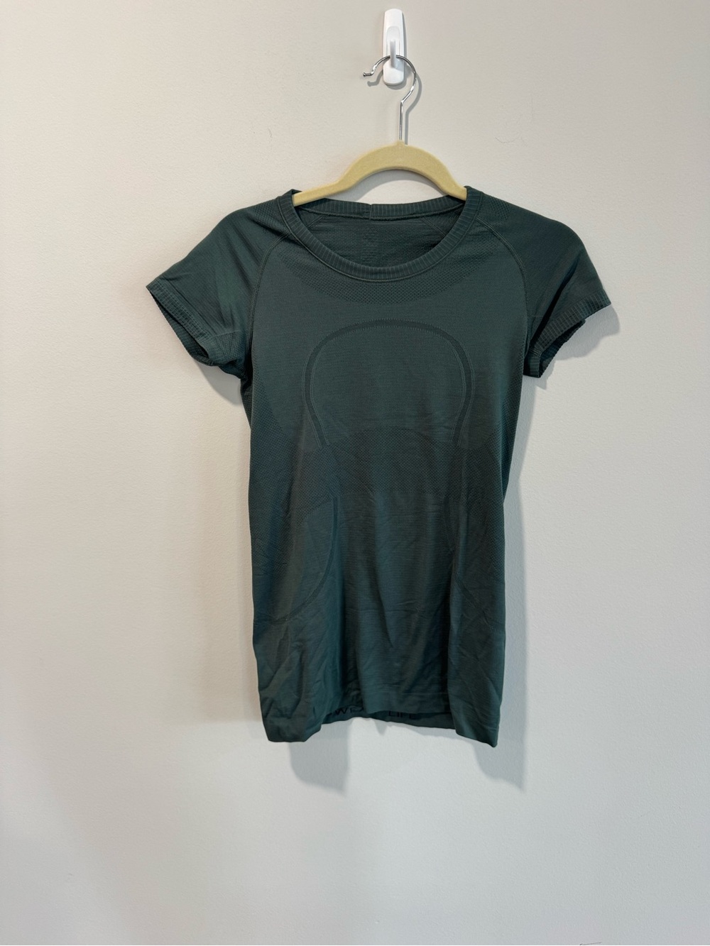 lululemon athletica womens swiftly tech Short Sleeve dark olive green